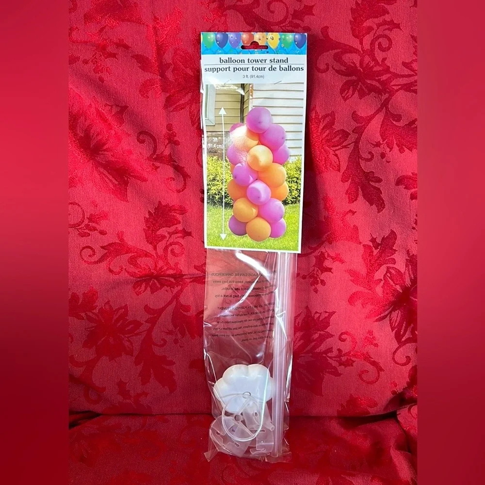 🌵3/$15 three foot balloon celebration tower stand (see description)